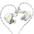 QKZ AK6-Zeus Dynamic Headset In-Ear Monitor Earphone Sport Earbuds Noice Cancelling Music Headphones Detachable 3.5mm Earphones. 