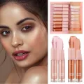 Pudaier Highlighter Makeup Gold Liquid Face Eye Contour Brightener Glow Shimmer-#03. 