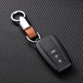 Luxury Fashion PU Leather Keychain Business Gift Leather Key Chain Men Women Car Key Strap Waist Wallet KeyChains Keyrings.