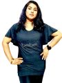 Kappa Fashion Regular Use Export Quality Fashionable Cotton Linen Mix Comfortable T-Shirt For Ladies .. 