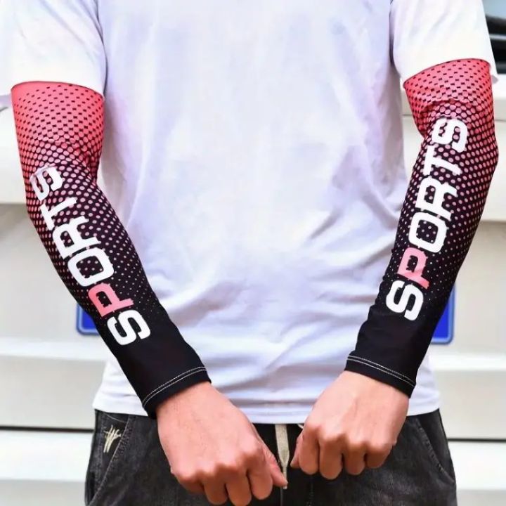 Outdoor Sports Sun Protection Sleeves For Cooling Arm Covers For cycling Running & Driving UV Protection
