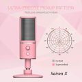Razer Seiren X USB Streaming Microphone Built-In Shock Mount Supercardiod Pick-Up Pattern Microphone Professionnel Game. 