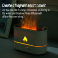 250ml Flame Humidifier 1/3/5H USB Smart Timing LED Electric Aroma Diffuser Simulation Fire Night Lamp. 