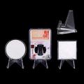Transparent Acrylic Coin Display Stand. 
