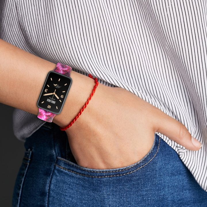 For%20Xiaomi%20Mi%20Band%207%20Pro%20Printing%20Silicone%20Watch%20Band%20-%20Image%205