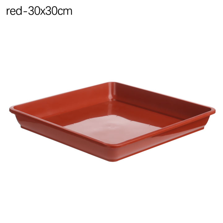 1Pcs Garden Flower Pot Durable Plant Saucer Indoor Outdoor Drip Trays Plastic Tray Saucers