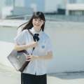 College Style of Middle School Students Attached to Taiwan Normal UniversityjkUniform Skirt Suit Summer High School Uniform White Shirt Graduation Business Attire. 