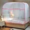 China Folding mosari mosquito net square king size bed.
