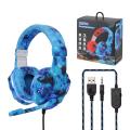 830Pro Gaming Headsets Gamer Headphones Surround Sound Stereo Wired Earphones USB Microphone Colourful Light PCLaptop with Portability Geartronic.