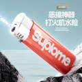 Lighter, creative prank toy, funny design, spray mini gun, portable small water gun.