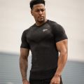 Men T Shirt Summer Gym Shirt Men Running T Shirt Men Short Sleeve Tight Gym Dry Fit Bodybuilding Sport Men T shirt Tee Tops. 