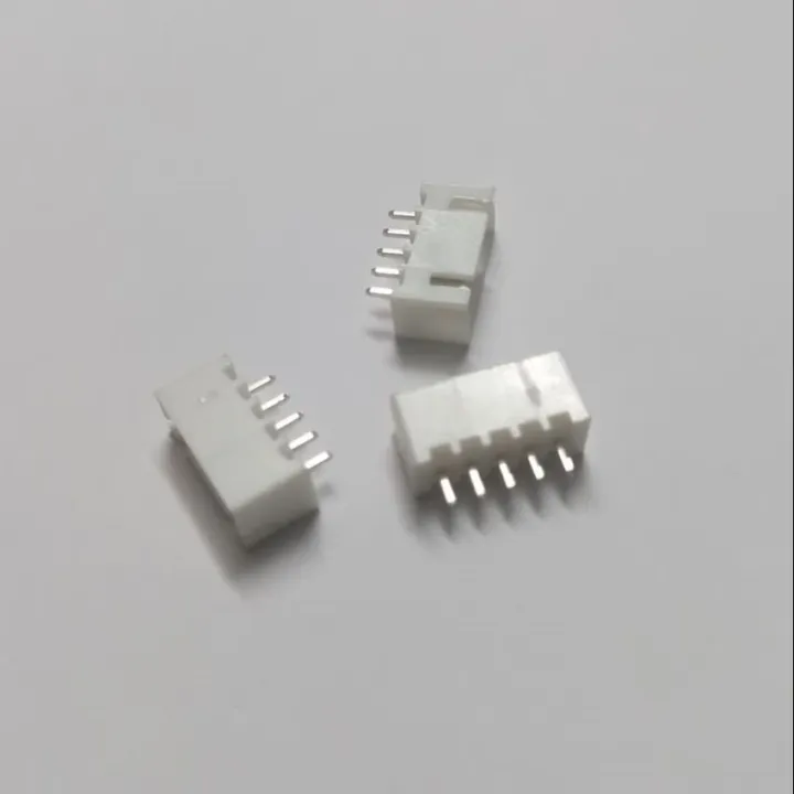 5Pcs-%205Pin%20WHITE%20MALE%20HEADER%20Female%20Housing%20JST%20XH%20Male%20Header%205%20Pin%202.54mm%20Pitch%20Male%20Connector%20For%20Electronics%20Projects%20PCB%20Mount%20Circuit%20Breadboard%20Friendly%20DIY%20Cables%20-%20Image%202