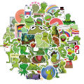 【3C VictoryEagle】50pcs/pack Frog PEPE Graffiti Stickers For Gift Bicycle Computer Notebook Car Children's Toy.