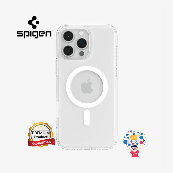Spigen iPhone 16 Pro/16 Pro Max Transparent Ultra Hybrid (MagFit) Case