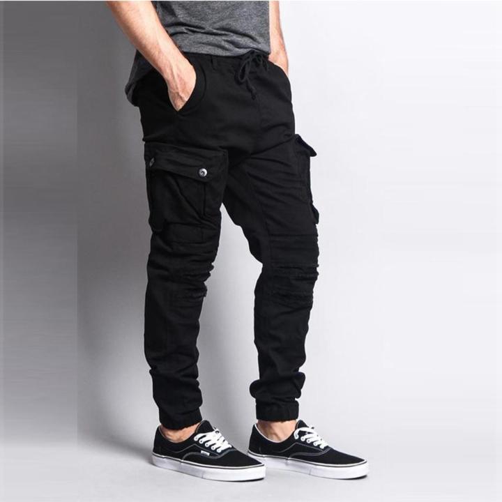 Denim Fabric Cargo Pants for Men