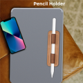 Universal Stylus Pen Holder Sticker for Pencil for iPad Table Touch Pen M-Pencil Anti-Lost Case -Black.