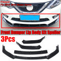 Carbon Fiber Front Bumper Lip Spoiler Chin Body Kit For Nissan Sentra 2016-2019 Front Bumper Splitter Diffuser. 