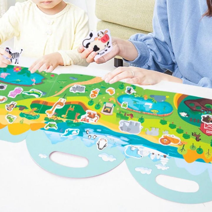Lovely%20Portable%20Jellys%20Sticker%20Books%20with%20Handle%20Reusable%20Color%20Recognition%20Toys%20Puzzle%20Preschool%20Playthings%20Kid%20Party%20Favor%20Toy%20-%20Image%203