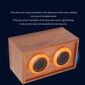 কাঠের টুইটার স্পিকার হাইফাই লসলেস সাউন্ড প্যাসিভ কাঠের ট্রেবল স্পিকার 35W. 