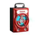 K song portable wireless bluetooth speaker, mini portable portable USB card, outdoor portable square dance audio. 