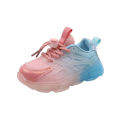 2023 Child Sport Shoes Spring Luminous Fashion Breathable Kids Boys Net Shoes Girls LED Sneakers with Light Running Shoes.
