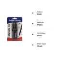 Artline Ergoline Calligraphy Pen With 3 Nib Sizes Black Color Set of 3 Pens.