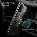 Luxury Armor Ring Case for Huawei Nova Y71 Y70 Case Magnetic Anti-Fall Soft Shockproof Full Back Cover Housing for Huawei Huawei Nova Y70 Y71 Casing HP. 