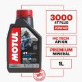MOTUL 3000 4T Plus Mineral 20W40 Motor-cycle Engine Oil 1 Liter. 