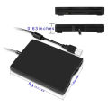 Portable External 3.5 USB 1.44 MB FDD Floppy Disk Drive Plug Play for PC Windows 2000/XP/Vista/7/8/10 Ma-c 8.6 or Upper Black. 