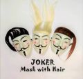 Anonymous / Guy Fawkes Maks - White/joker mukhos-1pc. 
