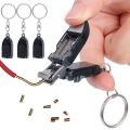 【The Edge of Beauty】nail clipper portable keychain fingernail cutter stainless steel nail folding nail clippers durable nail trimmer file manicure tools. 