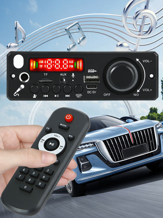 6W%20Amplifier%20Radio%20Wireless%20FM%20Receiver%20Hands-Free%20Call%20Audio%20Module%20DC%205V%20Bluetooth-Compatible%205.0%20Audio%20MP3%20Player%20with%20Remote%20-%20Image%204