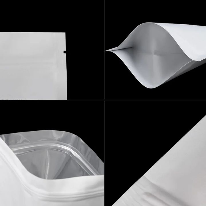 100Pcs%20Matte%20White%20Aluminum%20Mylar%20Foil%20Zip%20Lock%20Stand%20Up%20Bag%20Self%20Seal%20Tear%20Notch%20Reusable%20Doypack%20Food%20Snack%20Chocolate%20Pouches%20-%20Image%206