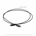 3.3Ft /1M Male Digital Audio Fiber Optical Optic SPDIF DVD CD Toslink Cable Cord - Black. 