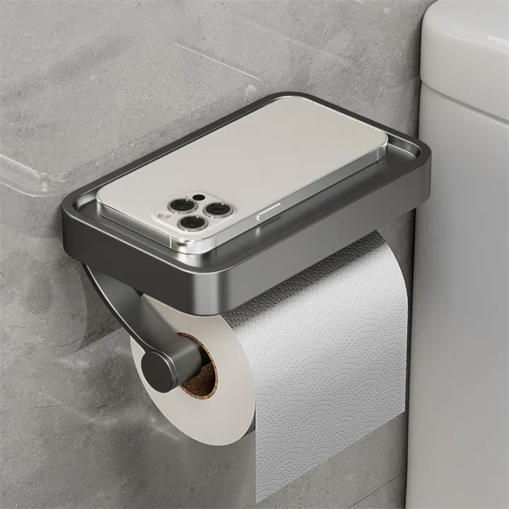 Nail%20Free%20Grey%20Toilet%20Paper%20Holder%20Aluminum%20Wall%20Mounted%20Toilet%20Paper%20Roll%20Holder%20Bathroom%20Accessories%20WC%20Decor%20Storage%20Shelf%20-%20Image%207