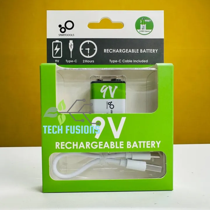 SmarToools%209V%20Type-C%20Lithium%20Rechargeable%20Battery%20650mAh%201200%20Times%20Charging%20-%20Image%202