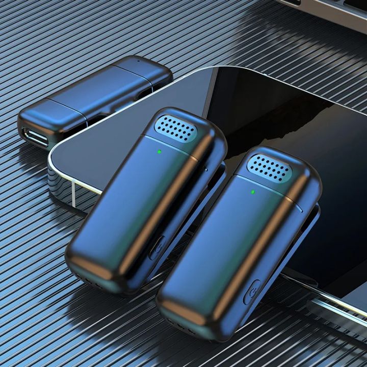 K13 Dual Mic Type C Interface Wireless Lavalier Microphone