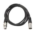 XLR Cable Microphone XLR Male to Female Extension Cable XLR Jack Extender Cord for PA System Studio Recorder Amplifier Mixer Speaker System 1.5M.