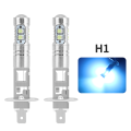 【Best value for money】 2Pcs H1 LED Auto Light h3 LED Front Rear CANBUS Super Bright Ice Blue Driving Lamp Bulb For Headlight Bulbs 12V light Fog Lamps.