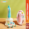 Electric Nail Trimmer for Baby Baby Nail Trimmer Electric Newborn Essential Set Nail Clippers Tools Cutter Care Set Coupe Ongle Bebe With 6 Grinding Heads.