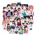 Anime 25Pcs Rent A Girlfriend PVC Waterproof Stickers For Luggage Skateboard Laptop Phone Guiter & Others (Random).