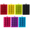 Big Ice Tray Mold Ice Cube Maker Giant Jumbo Large Food Grade Silicone Ice Cube Mould Square Shape Ice Trays Molds For Kitchen. 