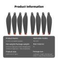 DJI Mini 4/ 4-Pro Replacement Propeller 6030F (8Pcs/4pairs) with Screws and Driver. 