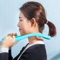 Hand Roller Neck Shoulder Dual Trigger Point Self Massager Pressure Point Therapy Neck Massage Tool Pressure Relieve.