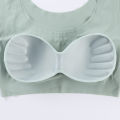 Japan Shangpin Anxin Generation Underwear Female Wrap Chest Beauty Back Ice Silk Bra Girl Yoga Sports Vest. 