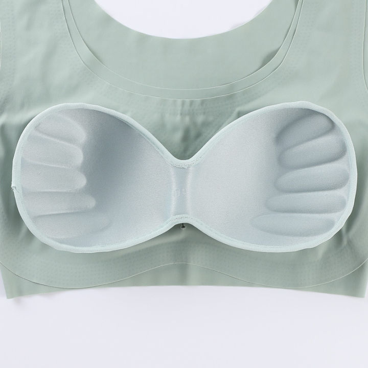 Japan%20Shangpin%20Anxin%20Generation%20Underwear%20Female%20Wrap%20Chest%20Beauty%20Back%20Ice%20Silk%20Bra%20Girl%20Yoga%20Sports%20Vest%20-%20Image%203