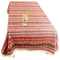 Wholesale Southeast Asian Ethnic Style Cotton Linen Tablecloth Bohemian Style Table Cloth Vintage Yunnan Lijiang Folk Tea. 