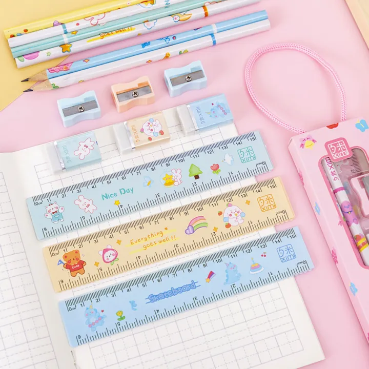 Packaged%20Pencil%20Set%20High-quality%20Colorful%20Cute%20Stationery%20Set%20Kawaii%205pcs/set%20Cartoon%20Pencil%20for%20Children%20Students%20Back%20to%20-%20Image%202