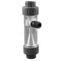 NAMUNY 3X Transparent PMMA Acrylic Water Injector Irrigation System Venturi Mixer Jet Devive Organic Glass Ejector. 