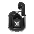 Tws Ultrapods Max Wireless 5.3 Waterproof Earbuds With Display Transparent Design. 